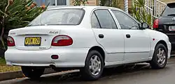 Hyundai Accent (sedan, facelift, 1999)