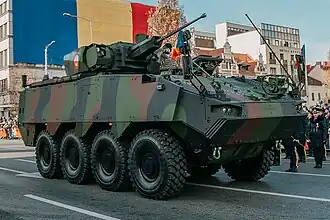 Piranha V rumunské armády