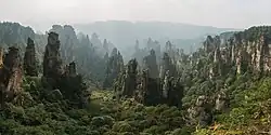 hory v Čang-ťia-ťie