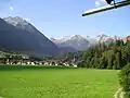 Pohled na Wald im Pinzgau