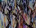 "Kapka deště v patách běživších…", Olej na plátně, 64x81, 2007