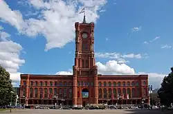 Rotes Rathaus v roce 2009