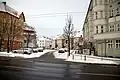 Vpravo dům vraha, 1 km od místa vražd