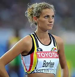 Olivia Borlée na MS 2009