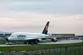 Airbus A380 společnosti Lufthansa, 2010
