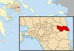 Mapka polohy Rafiny