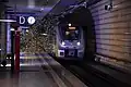 První vlak v Leipzig City Tunnel 14. prosince 2013