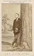 Livernois & Bienvenu, Jeho královská Výsost princ Arthur před Spencer Woodem, 10. září 1869, kolekce MNBAQ