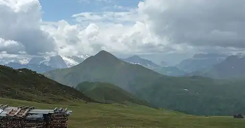 Monte Pore od Passo di Giau