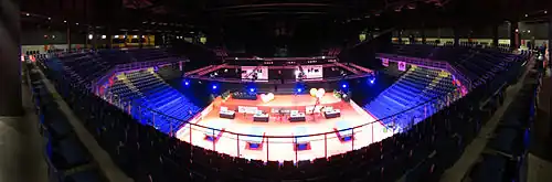 Panorama interiéru Lotto Areny