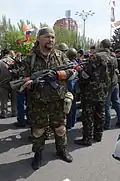 Členové Batalionu Vostok, 9. květen 2014