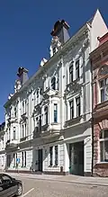 2014 Ostrawa, Zestaw dwóch kamienic, náměstí Svatopluka Čecha 8 i 9, 03.jpg