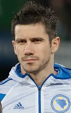 Mensur Mujdža v r. 2013