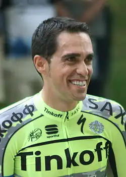 Alberto Contador Španělsko Španělsko - 3× vítěz.