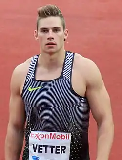 Johannes Vetter (9. června 2016)