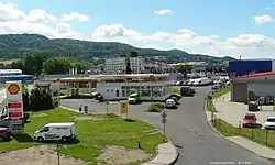 Pohled z Nového mostu na Rozbělesy.