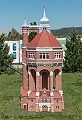 Model vodárenské věže v Kladsku