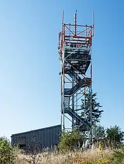 Pohled na rozhlednu