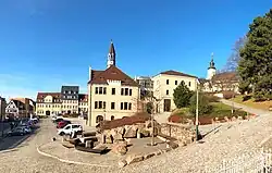 Altmarkt v Hohensteinu-Ernstthalu