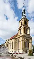 Kostel Panny Marie Matky církve, původně evangelický kostel