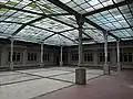 Bývalá rajská zahrada, později skladiště poštovních složenek