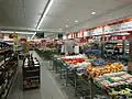 Interiér prodejny v Praze-Vinoři