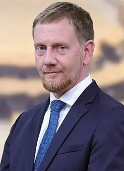 Předseda vlády Michael Kretschmer (od roku 2017)