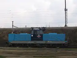 Lokomotiva 218.028 v Českých Budějovicích