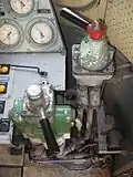 Brzdič DAKO BS-2 a brzdič přímočinné brzdy na ř. 242
