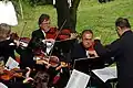 Opera Jakobín v amfiteátru Divoké Šárky v Praze (3. září 2017)