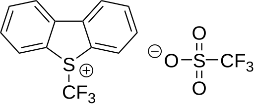 5-(trifluormethyl)dibenzothiofeniumtrifluormethansulfonát