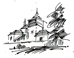 Pravonín, kresba