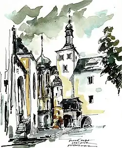 Kutná hora, kresba