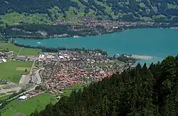 Bönigen, pohled ze Schynige Platte