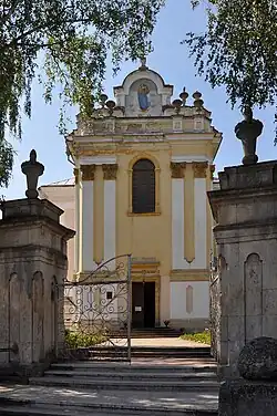 Pohled na kostel