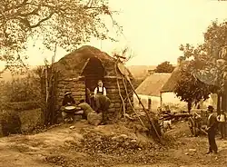 Vesnická pec, Leonas, Lanvénégen, mezi lety 1908 a 1912