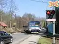 Přejezd přes trať 042