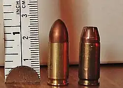 Nábojnice bez okraje i bez kuželu (9 × 19 mm Luger)