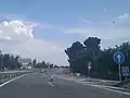 E5 poblíž Manzanares, Španělsko