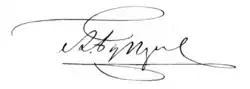 Alexandr Michajlovič Butlerov – podpis