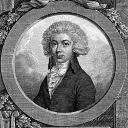 Vojtěch Jírovec, rytina z roku 1794