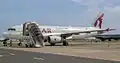 Airbus 320 na letišti