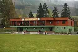Tribuna AFC Veřovice (2018)