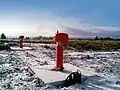 Soustava transmisometru (vysílač a přijímač) / AGIVIS 2000 Runway Visual Range System