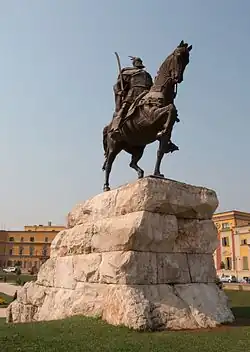 Skanderbegův památník