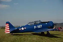 AT-6D Texan na leteckém dni v Liberci