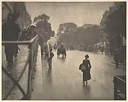Alfred Stieglitz: A Snapshot: Paris, Camera Work č. 41, 1913