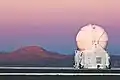 Cerro Armazones z 22 km vzdálené Observatoře Paranal