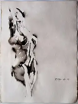 Stojící akt
