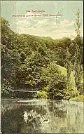 Aachtopf, historická fotografie z roku 1910